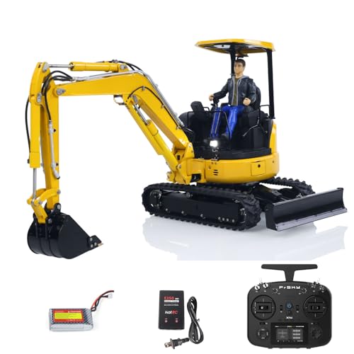 wheelfun LESU 1/14 Mini RC Hydraulikbagger PC30 Metall Funkferngesteuerter Bagger Modell Frsky X14 Funk Upgrade Soundsystem Akku wheelfun LESU 1/14 Mini RC Hydraulikbagger PC30 Metall Funkferngesteuerter Bagger Modell Frsky X14 Funk Upgrade Soundsystem Akku von wheelfun