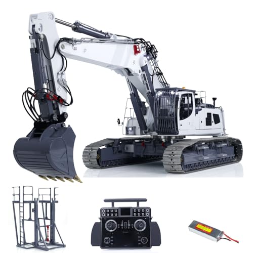wheelfun LESU 1/14 RC Vollhydraulischer Bagger LR960 RTR Bagger Frsky XE Funkbatterie Hydrauliksystem Metall GPS Motor Servo ESC Hobby Modell wheelfun LESU 1/14 RC Vollhydraulischer Bagger LR960 RTR Bagger Frsky XE Funkbatterie Hydrauliksystem Metall GPS Motor Servo ESC Hobby Modell von wheelfun