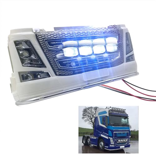 wheelfun RC LKW Frontlicht LED Scheinwerfer für 1/14 Maßstab Funkgesteuerter Traktor Auto 56360 56323 wheelfun RC LKW Frontlicht LED Scheinwerfer für 1/14 Maßstab Funkgesteuerter Traktor Auto 56360 56323 von wheelfun