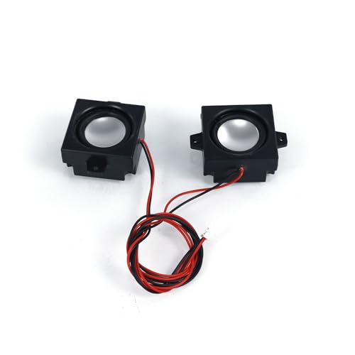 wheelfun Sound System Lautsprecher für 1/14 1/12 Metallketten-Hydraulik RC Bagger Modell RC Teile von wheelfun