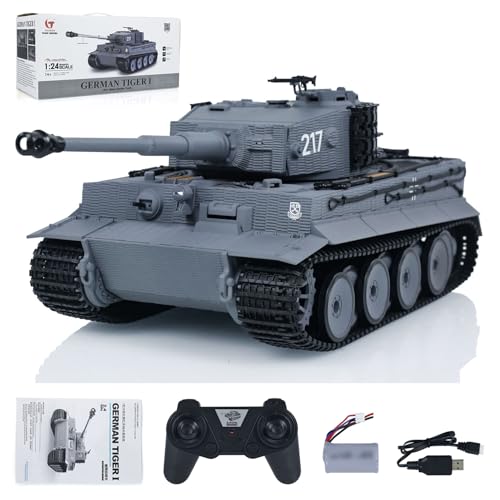 wheelfun Taigen 1/24 RC Kampfpanzer Tiger I Fernbedienung Militärpanzer Infrarot-Kampf RC Hobby Modelle wheelfun Taigen 1/24 RC Kampfpanzer Tiger I Fernbedienung Militärpanzer Infrarot-Kampf RC Hobby Modelle von wheelfun