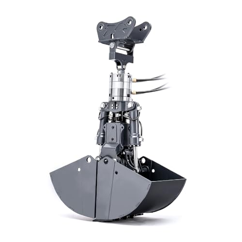 wheelfun Zweischalengreifer aus Metall für LESU ET35 B0006 1/14 RC Hydraulikbagger Bagger RC Hydraulische Baufahrzeuge wheelfun Zweischalengreifer aus Metall für LESU ET35 B0006 1/14 RC Hydraulikbagger Bagger RC Hydraulische Baufahrzeuge von wheelfun