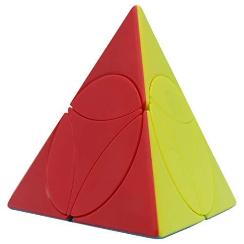 Willking Münzpyramide Tetraeder Zauberwürfel Unregelmäßige Geschwindigkeit Puzzle Lernspielzeug Stickerless von willking