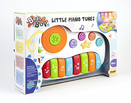 WinFun Mein erstes Piano Keyboard für Kleinkinder mit Tierstimmen große Tasten von winfun