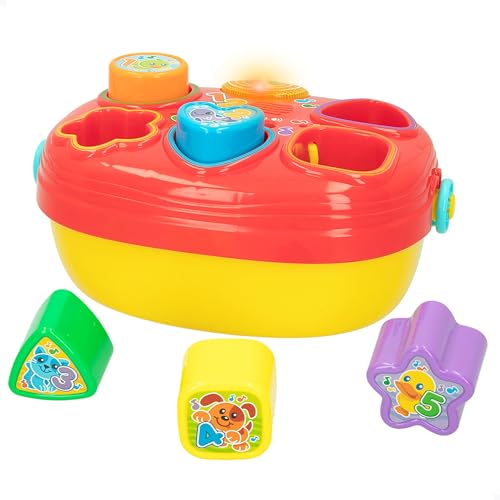 Winfun Korb mit ineinandergreifenden Formen und Melodien, Spielzeug mit Babymusik, Licht und Sound, Musikspielzeug, Picknick, Babygeschenke, 6 Monate, 47254 Winfun Korb mit ineinandergreifenden Formen und Melodien, Spielzeug mit Babymusik, Licht und Sound, Musikspielzeug, Picknick, Babygeschenke, 6 Monate, 47254 von winfun