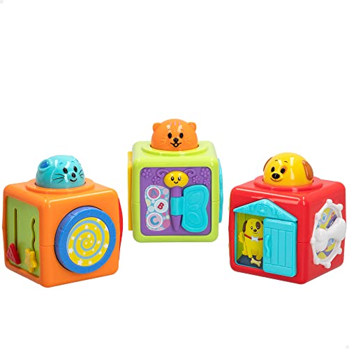 winfun 44227 Aktivitätswürfel für Kinder, 3 Stück, stapelbar, Modelle, Small winfun 44227 Aktivitätswürfel für Kinder, 3 Stück, stapelbar, Modelle, Small von winfun