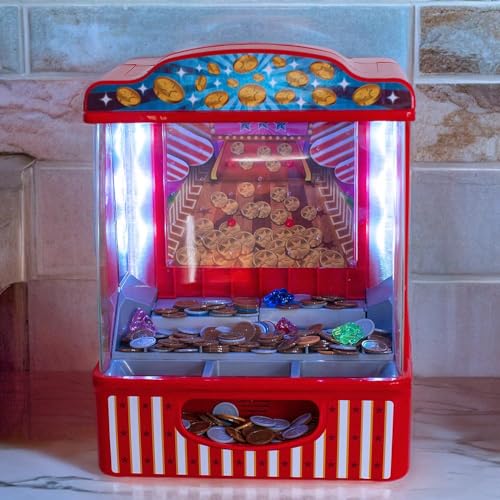 #winning Elektronischer Arcade-Münzen-Schieber - batteriebetriebener Licht- und Tonspielautomat von #winning