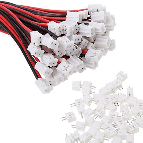 10 Sets 2-polige Stecker JST 2.0 PH, Mini-Stecker, Micro-Stecker, Stecker mit 150 mm Kabel und Buchse 10 Sets 2-polige Stecker JST 2.0 PH, Mini-Stecker, Micro-Stecker, Stecker mit 150 mm Kabel und Buchse von winwill