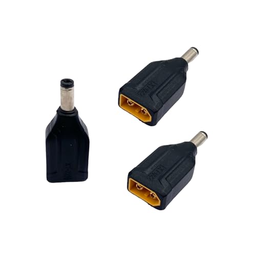 winwill 3 Stück XT60-Stecker auf 5,5 mm x 2,1 mm-Stecker-Adapter, kein Schweißen XT60-Stecker auf DC-Stecker-Adapter für FPV-Videobrillen, Drohnen, Solarzellen und Fahrzeuge winwill 3 Stück XT60-Stecker auf 5,5 mm x 2,1 mm-Stecker-Adapter, kein Schweißen XT60-Stecker auf DC-Stecker-Adapter für FPV-Videobrillen, Drohnen, Solarzellen und Fahrzeuge von winwill