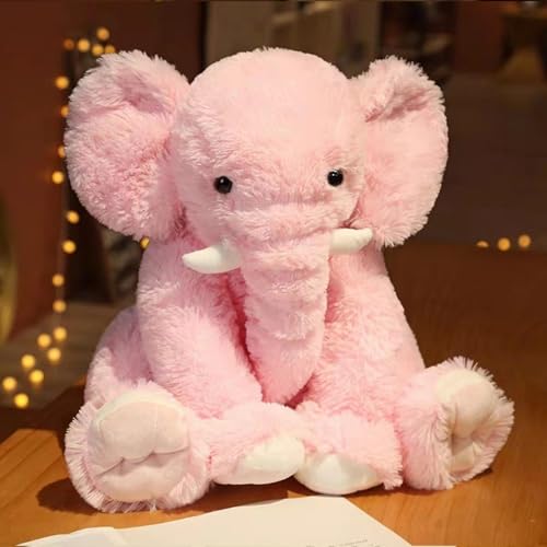 Elefant Plüschtier Weiche und Niedlich Elefant Kuscheltier Großer Elefants Stofftier Plüschelefant für Kinderzimmer Deko Geburtstagsgeschenk für Familie, Freunde und Tierliebhaber Elefant Plüschtier Weiche und Niedlich Elefant Kuscheltier Großer Elefants Stofftier Plüschelefant für Kinderzimmer Deko Geburtstagsgeschenk für Familie, Freunde und Tierliebhaber von wiroouia