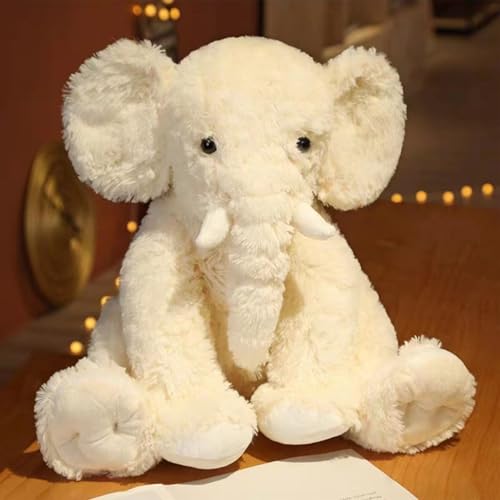 Elefant Plüschtier Weiche und Niedlich Elefant Kuscheltier Großer Elefants Stofftier Plüschelefant für Kinderzimmer Deko Geburtstagsgeschenk für Familie, Freunde und Tierliebhaber Elefant Plüschtier Weiche und Niedlich Elefant Kuscheltier Großer Elefants Stofftier Plüschelefant für Kinderzimmer Deko Geburtstagsgeschenk für Familie, Freunde und Tierliebhaber von wiroouia