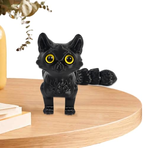 wiroouia 3D Gedrucktes Spielzeug - Katzen Spielzeug Zum Spielen | Realistische Bewegliche Gelenke Deko Schreibtischfigur Für Erwachsene Kinder Geburtstag Weihnachten Ostern wiroouia 3D Gedrucktes Spielzeug - Katzen Spielzeug Zum Spielen | Realistische Bewegliche Gelenke Deko Schreibtischfigur Für Erwachsene Kinder Geburtstag Weihnachten Ostern von wiroouia