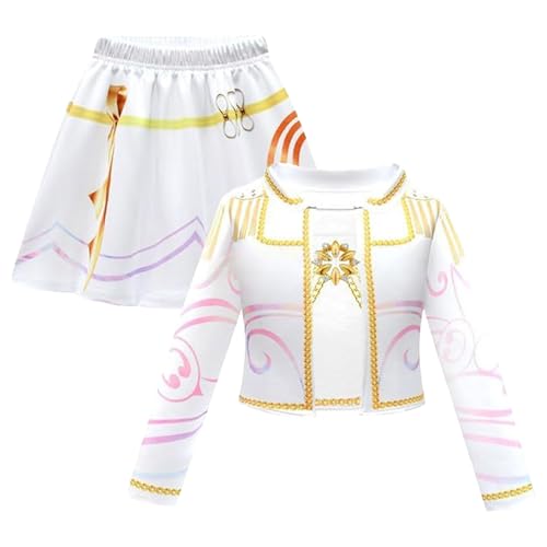 wiroouia Cosplay Kostüm Outfit,Anime Cosplay Kostüm Set | Halloween Party Kleidung Für Rollenspiel Karneval Fotografie Bälle Maskerade Auftritte Thementage von wiroouia