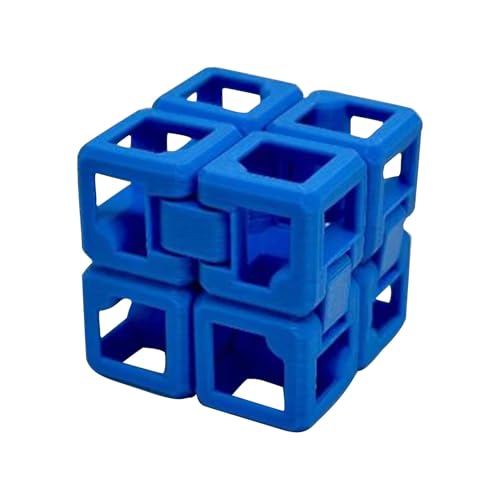 wiroouia Cube Stressabbau Fidget Toy - 3D-Gedruckter Sensorik-Stresswürfel - Belohnungen Für Klassenzimmer, Handspielzeug & Stressabbau Für Erwachsene In Schule Büro Zuhause wiroouia Cube Stressabbau Fidget Toy - 3D-Gedruckter Sensorik-Stresswürfel - Belohnungen Für Klassenzimmer, Handspielzeug & Stressabbau Für Erwachsene In Schule Büro Zuhause von wiroouia