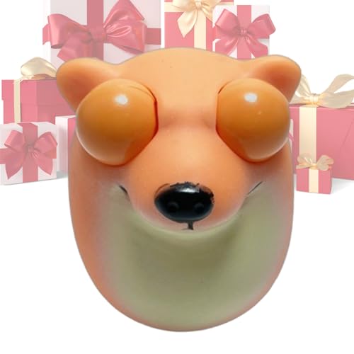 wiroouia Drückbares Fidget Spielzeug | Lustiges Hundemodell Mit Hervorstehenden Augen,Elastisches Kniffeliges Spielzeug, Originelles Party Geschenk Für Kinder Und Erwachsene wiroouia Drückbares Fidget Spielzeug | Lustiges Hundemodell Mit Hervorstehenden Augen,Elastisches Kniffeliges Spielzeug, Originelles Party Geschenk Für Kinder Und Erwachsene von wiroouia