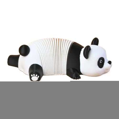 wiroouia Fidget Spielzeug | 3D Dekoration Federpanda | Stressabbau Zubehör Für Entspannung Vor Dem Schlafen, Unterwegs, Lernen, Arbeit, Büro, Schreibtisch & Bücherregal Für Alle von wiroouia