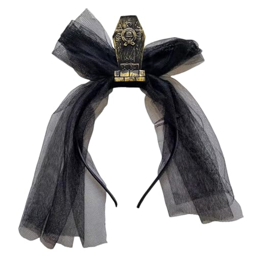 wiroouia Halloween Kopfband - Vintage Grabstein Haarreif Mit Schleier Für Cosplay,Gruseliges Halloween Kostümzubehör Kopfschmuck Für Cosplay Karneval Bühnenauftritt Party wiroouia Halloween Kopfband - Vintage Grabstein Haarreif Mit Schleier Für Cosplay,Gruseliges Halloween Kostümzubehör Kopfschmuck Für Cosplay Karneval Bühnenauftritt Party von wiroouia