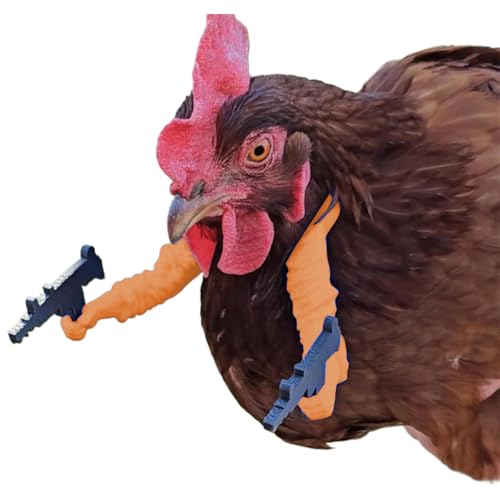wiroouia Hühnerarme, Spielzeug Hühnerarme 3D-Druck Kunst, Realistischer Streichartikel Lustige Deko Für Garten Bauernhof Hühnerstall Feste Halloween von wiroouia