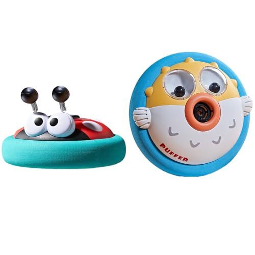 wiroouia Marienkäfer Schwebender Ball Spielzeug, Marienkäfer Fliegender Ball Spiel, Elektrisches Ladybug Pusteball Sensorik Spielzeug, Interaktive Kinderspielzeug für Geburtstag, Weihnachten von wiroouia