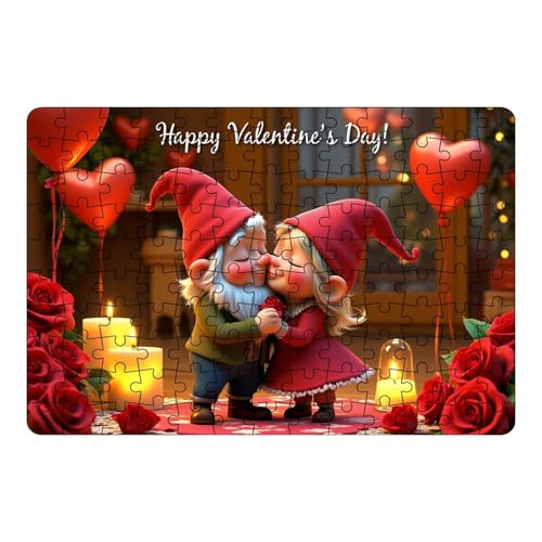 wiroouia Valentinstag-Puzzle,Puzzle Valentinstag | STEM-Puzzlespielzeug,Buntes Valentinstag-Puzzle, Set mit 130 romantischen, herausfordernden Puzzles für Kinder und Erwachsene, Denksport-Puzzle wiroouia Valentinstag-Puzzle,Puzzle Valentinstag | STEM-Puzzlespielzeug,Buntes Valentinstag-Puzzle, Set mit 130 romantischen, herausfordernden Puzzles für Kinder und Erwachsene, Denksport-Puzzle von wiroouia
