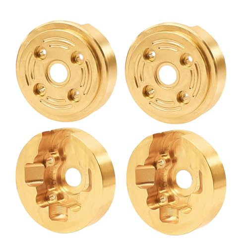 wisoolkic Gegengewicht für FCX18 FCX24 Messing Crawler Heavy Duty 4 Stück goldenes RC Autozubehör Ersatzteile RC Upgrade Teil wisoolkic Gegengewicht für FCX18 FCX24 Messing Crawler Heavy Duty 4 Stück goldenes RC Autozubehör Ersatzteile RC Upgrade Teil von wisoolkic