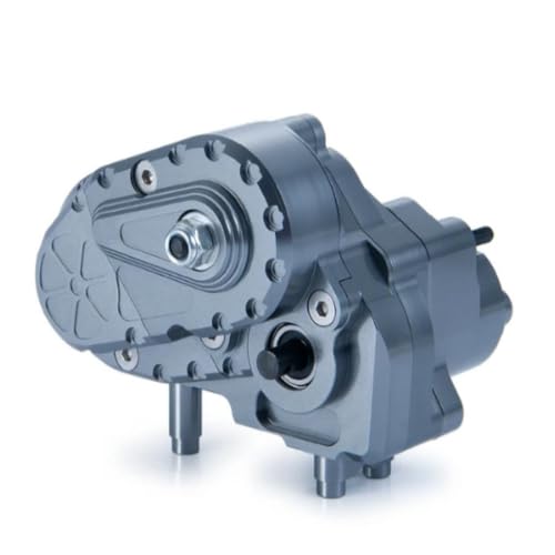 wisoolkic Getriebe für SCX10, Aluminiumlegierung, verschleiß und stoßfest, 1 Stück, Titan, RC Autozubehör, Ersatzteile von wisoolkic