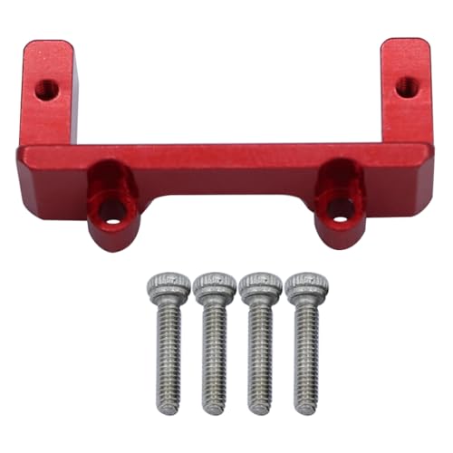 wisoolkic Lenkservo Unterstützung für FCX18 FCX24 Crawler Servo Halterung, Aluminiumlegierung, erhöhte Festigkeit, RC Auto Zubehör, Rot wisoolkic Lenkservo Unterstützung für FCX18 FCX24 Crawler Servo Halterung, Aluminiumlegierung, erhöhte Festigkeit, RC Auto Zubehör, Rot von wisoolkic