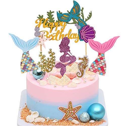 31 Stücke Meerjungfrau Geburtstag Kuchendekoration,Meerjungfrau Kuchen Tortendeko,Cupcake Tortenstecker für Baby Shower Kindergeburtstag Hochzeit Kuchen Topper für Mädchen Frauen Dame 31 Stücke Meerjungfrau Geburtstag Kuchendekoration,Meerjungfrau Kuchen Tortendeko,Cupcake Tortenstecker für Baby Shower Kindergeburtstag Hochzeit Kuchen Topper für Mädchen Frauen Dame von witgift