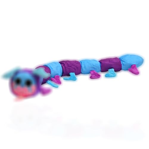 PJ Pug a Pillar Plüschtier 63 cm XL, Hacki Backi Horrorfigur, Realistisches Kuscheltier zum Geschichtenerzählen, Animierte Raupe Plüschtier Geschenk für Kinder PJ Pug a Pillar Plüschtier 63 cm XL, Hacki Backi Horrorfigur, Realistisches Kuscheltier zum Geschichtenerzählen, Animierte Raupe Plüschtier Geschenk für Kinder von wiztex
