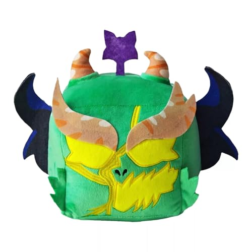 wiztex Blox-Fruit Kuscheltier - YouTube Video Plüschtier Geschenk fur Kinder and Fans fur Halloween Christmas und Birthday Party (New Dark Green Blox Fruit) von wiztex