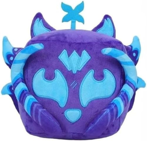 wiztex Blox-Fruit Kuscheltier - YouTube Video Plüschtier Geschenk fur Kinder and Fans fur Halloween Christmas und Birthday Party (Purple Blox Fruit) von wiztex