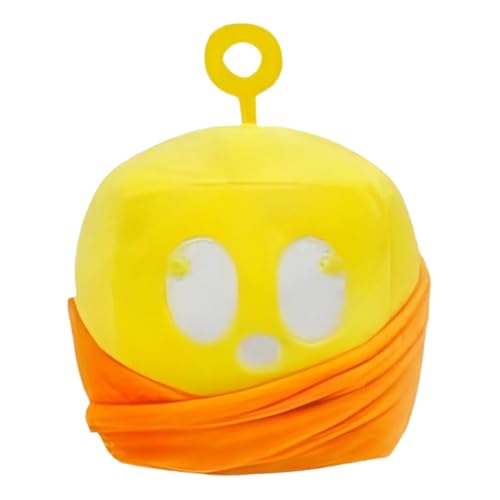 wiztex Blox-Fruit Kuscheltier - YouTube Video Plüschtier Geschenk fur Kinder and Fans fur Halloween Christmas und Birthday Party (Yellow Blox Fruit) von wiztex