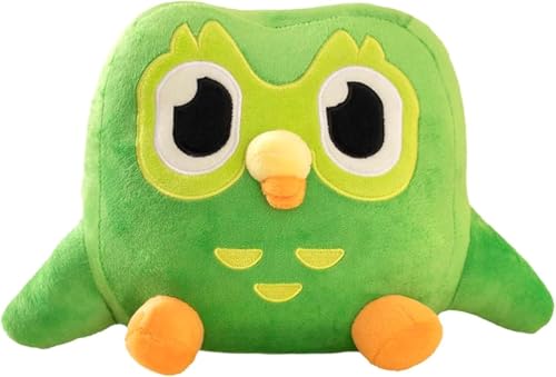 wiztex Grüne Owl Kuscheltier - 20 cm Duolingo Cartoon Eule Plüschtier Geschenk für Kinder und Fans für Halloween, Weihnachten und Geburtstag Party wiztex Grüne Owl Kuscheltier - 20 cm Duolingo Cartoon Eule Plüschtier Geschenk für Kinder und Fans für Halloween, Weihnachten und Geburtstag Party von wiztex