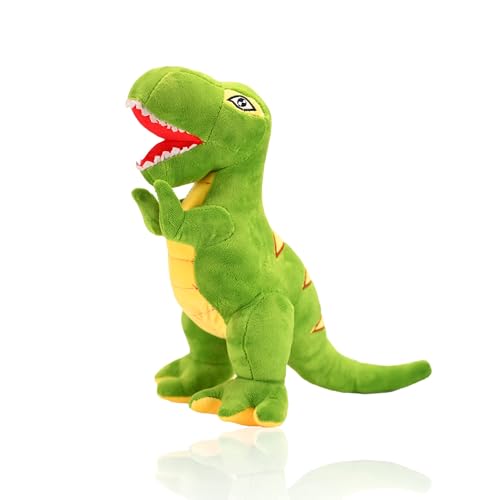 wiztex Doudou Dinosaure Kuscheltier - Peluche Dinosaure 35 cm - Peluche Dinosaure Super Douce - Peluche Dinosaure Cadeau Enfant (Light Green Dino) von wiztex