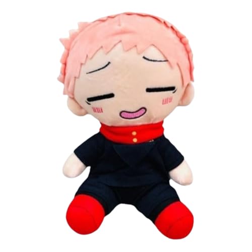 wiztex J-ujutsu K-aisen Plüschtier, YouTube-Video Anime Stuffed Animal, Kuscheltiere für Jungen und Mädchen (Itadori Yuji) von wiztex