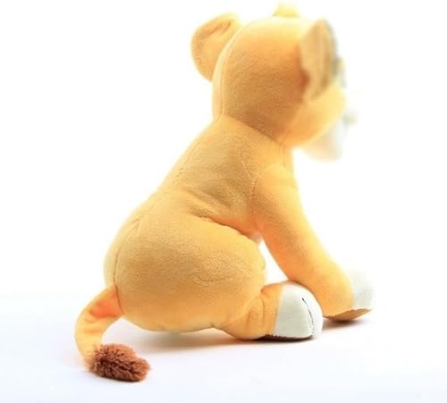 wiztex Löwe Kuscheltier - Wunderschönes Beige Löwe Stofftier Geschenk für Kinder und Fans für Geburtstagsparty und Neujahr von wiztex