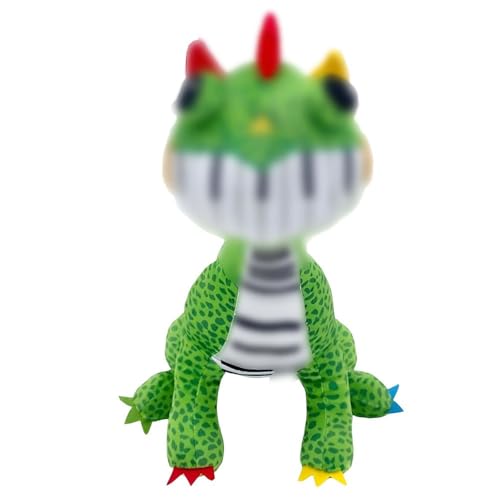wiztex Nightmare Critters Kuscheltier – Smiling Critters Plüschtier Geschenk für Kinder und Fans für Halloween und Geburtstagsparty (Pianosaurus Critter) von wiztex