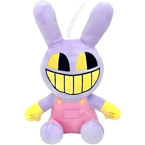 wiztex Pomni Digital Circus Plüsch, Jax Plush Cuddly Toy for Kids - The Amazing Digital Circus Kuscheltier Gift for Kids - Pomni Plush Toy Digital Circus Plush Clown (Jax 30 cm) von wiztex