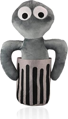 wiztex Regenbogen Freunde Plüschtier - 30 cm großes, bewegliches Plüschtier - inspiriert von Regenbogen Freunde (Trash Monster) von wiztex