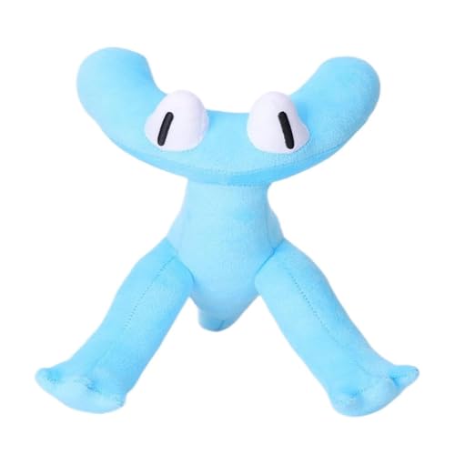 Wiztex Rainbow Friends Plüschtier Kollektion, 30 cm Plüschtier | Schön animiertes Plüschtier inspiriert von Rainbow Friends Fans (Cyan Rain-Bow Friends) von Wiztex
