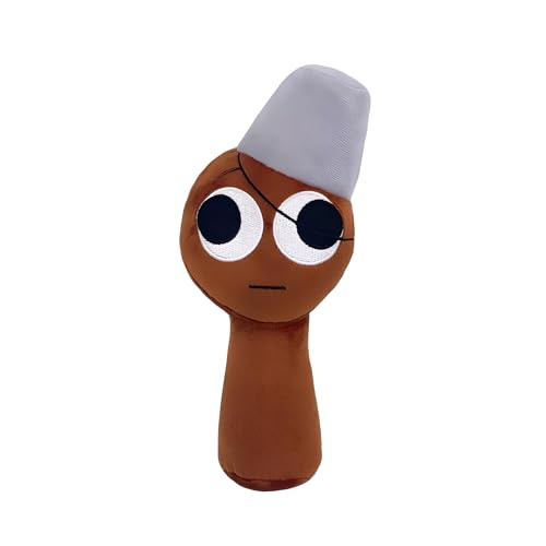 wiztex Sprunkii Kuscheltier - YouTube Video Stuffed Animals Sprunkii Plushtier Geschenk für Kinder und Fans (Brown) von wiztex