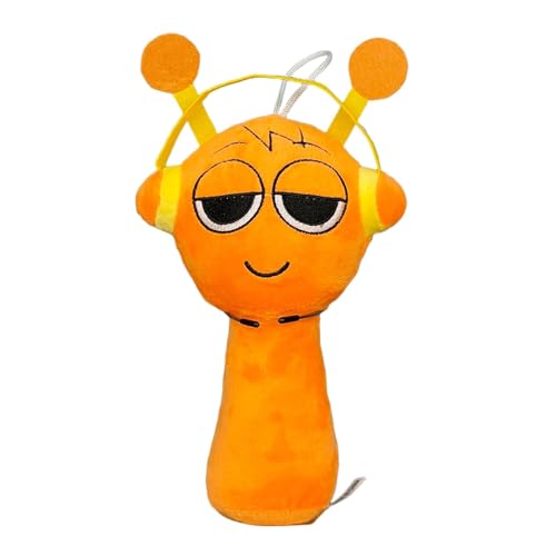 wiztex Sprunkii Kuscheltier - YouTube Video Stuffed Animals Sprunkii Plushtier Geschenk für Kinder und Fans (Orange) von wiztex