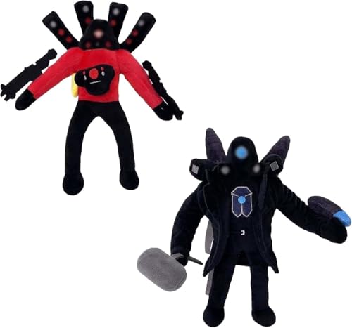 wiztex Stück Sk-ibidi Plüschspielzeug-Set! Inspiriert von der urkomischen Sk-ibidi Plüschtier Gaming-Fans und Kinder (2 Pcs Set New) von wiztex