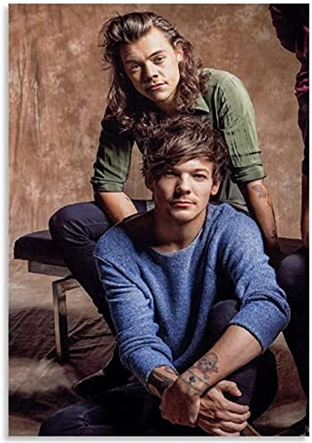 Puzzle 1000 Teile Louis Tomlinson Harry Styles PosterPapierSpielzeug für Erwachsene Dekompressionsspiel Fe251Jw (38 * 26cm) von wmyzfs