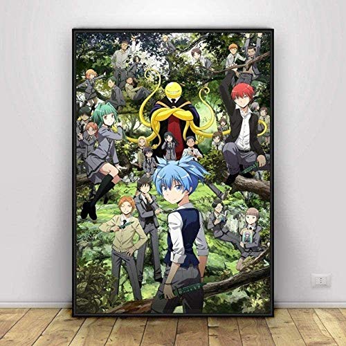 wmyzfs-Assassination Classroom 1000 Teile Puzzles Papierpuzzle Intellektuelles Spielzeug - Anime-Film (38 * 26 cm) von wmyzfs