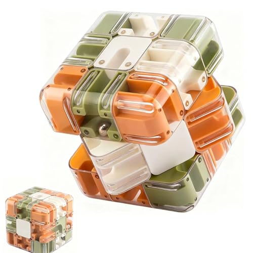 Großes 3D-Puzzle Labyrinth-Würfel, 3D-Zauberwürfel Labyrinth-Ball-Puzzle, Spielzeug für räumliches Vorstellungsvermögen, Gehirntraining, Logikentwicklung, Geschenk für Jugendliche Großes 3D-Puzzle Labyrinth-Würfel, 3D-Zauberwürfel Labyrinth-Ball-Puzzle, Spielzeug für räumliches Vorstellungsvermögen, Gehirntraining, Logikentwicklung, Geschenk für Jugendliche von wodjcks