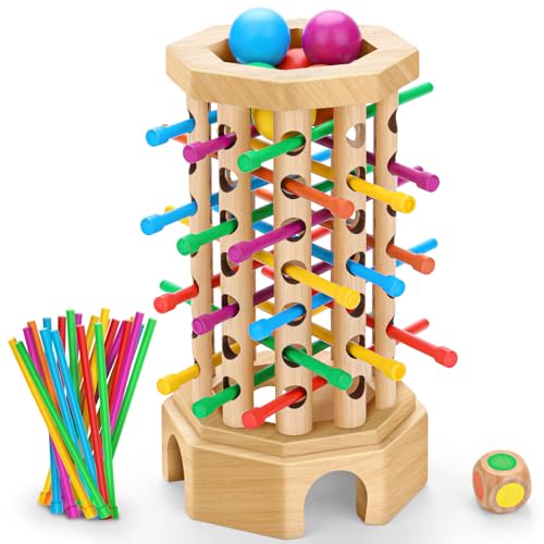 wokdsbl Montessori Spiel Farblernturm- Kinder Farben Stäbchen Holz Spiel Feinmotorik Spiele- Würfelspiel Mathematik Lernspielzeugab 3-6 Jahren,Zählspielzeug Familienspiel Reisespiel wokdsbl Montessori Spiel Farblernturm- Kinder Farben Stäbchen Holz Spiel Feinmotorik Spiele- Würfelspiel Mathematik Lernspielzeugab 3-6 Jahren,Zählspielzeug Familienspiel Reisespiel von wokdsbl