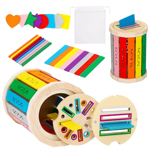 wokdsbl Montessori Sensorik Spielzeug ab 1-3 Jahr, Farben Lernen Sortierspiel Steckspiele Lernspiele, Stapelspielzeug Holzspielzeug Steckspiel,Motorikspielzeug, Feinmotorik Sortierspielzeug für Baby wokdsbl Montessori Sensorik Spielzeug ab 1-3 Jahr, Farben Lernen Sortierspiel Steckspiele Lernspiele, Stapelspielzeug Holzspielzeug Steckspiel,Motorikspielzeug, Feinmotorik Sortierspielzeug für Baby von wokdsbl