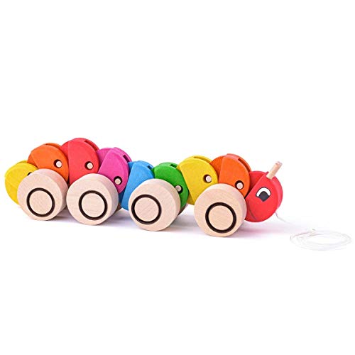 woody 90135 Woody_Holz NACHZIEHRAUPE 30CM woody 90135 Woody_Holz NACHZIEHRAUPE 30CM von Woodyland