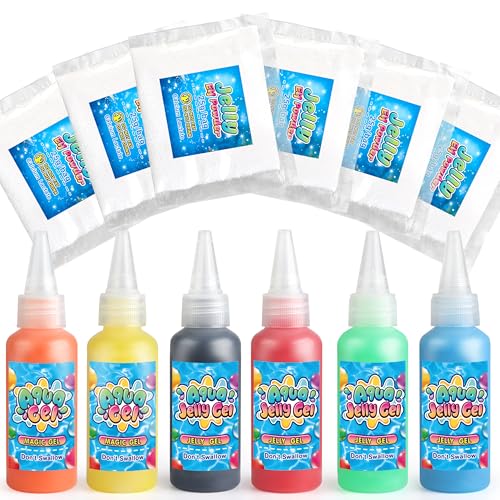wookidel Magic Water Gel Elf Powder Refill, Aqua Fairy Water Gel Kit Refill with 6PCS Elf Powder and 6 PCS Magic Gels, Aqua Jelly Gels Kit for Christmas, Birthday, Gift for Girls 6 7 8 9 10 Year Old wookidel Magic Water Gel Elf Powder Refill, Aqua Fairy Water Gel Kit Refill with 6PCS Elf Powder and 6 PCS Magic Gels, Aqua Jelly Gels Kit for Christmas, Birthday, Gift for Girls 6 7 8 9 10 Year Old von wookidel